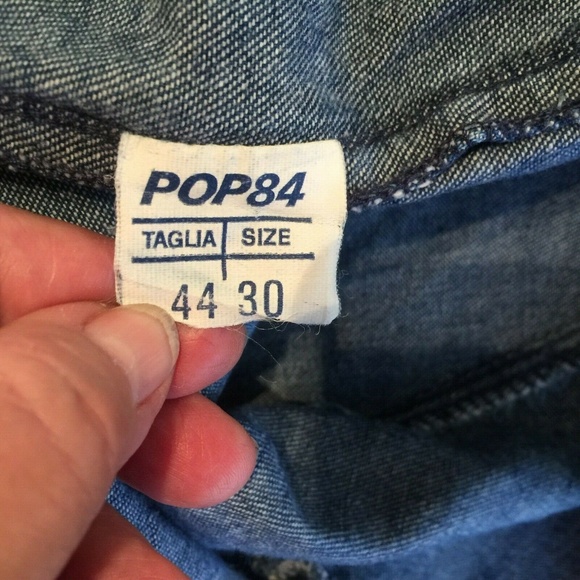 VINTAGE DENIM ITALIAN DRESS SIZE M - Picture 8 of 8